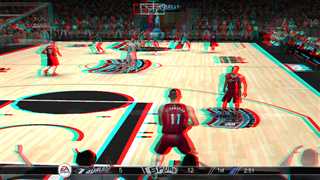 红蓝3D NBA