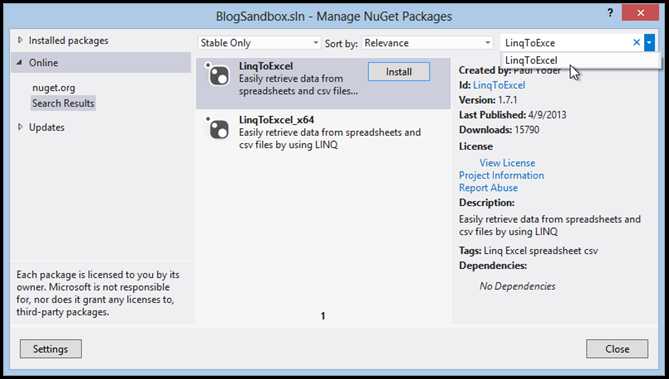 linqtoexcel1