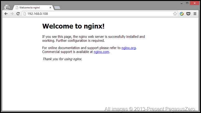 nginx-welcome