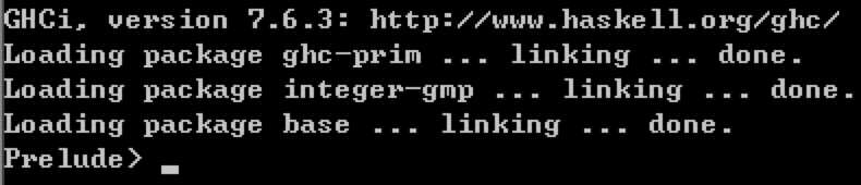 Haskell ghci