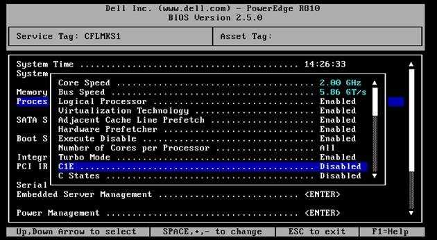 cpu c-states