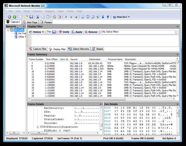 Microsoft Network Monitor