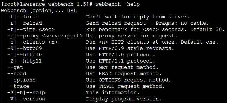 webbench-help