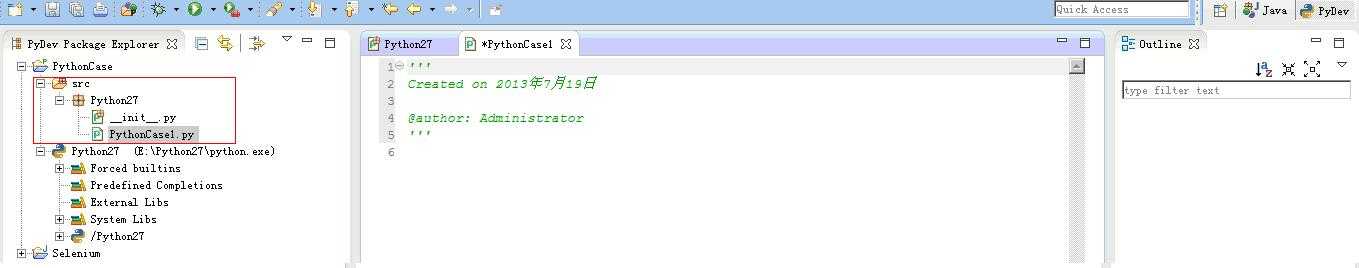 Win7X64位Seleniume+Eclipse+Pydev环境搭建 技术分享