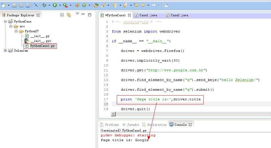 Win7X64位Seleniume+Eclipse+Pydev环境搭建 技术分享