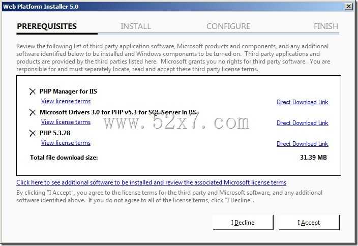 WebPlatformInstallerPHP535_2