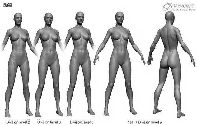 MAX打造次世代女机器人角色 脚本之家 3DSMAX建模教程