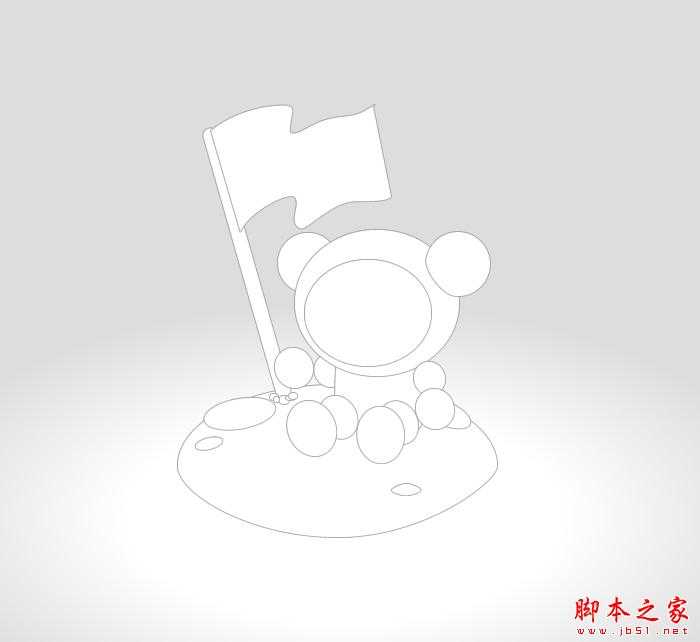 SPACEBEAR图标绘制解析 飞特网 设计理论 技术分享