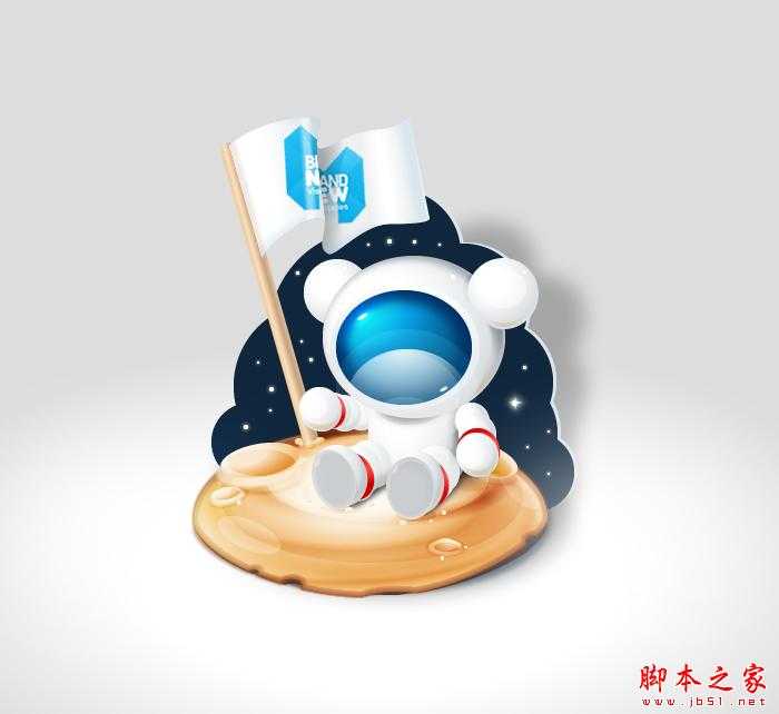 SPACEBEAR图标绘制解析 飞特网 设计理论 技术分享