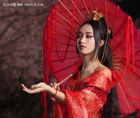 ‘ps打造绝美质感古风照片‘
