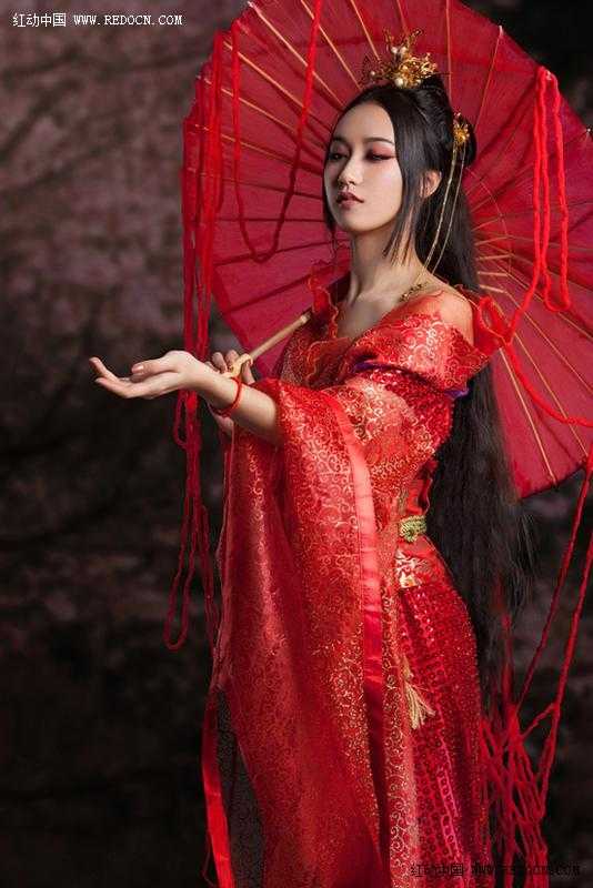 ‘ps打造绝美质感古风照片‘