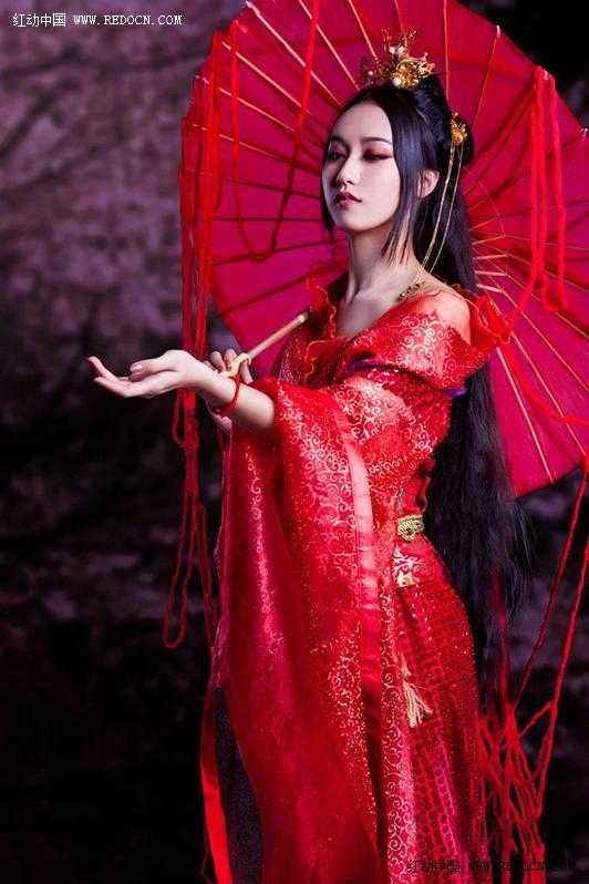‘ps打造绝美质感古风照片‘