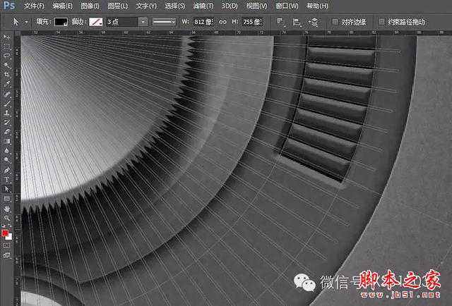 ‘教你如何用PS制作出金属质感旋转按钮图片‘