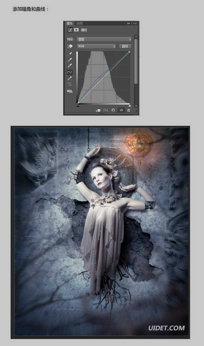 ‘Photoshop合成非常恐怖的女木偶提线傀儡教程‘