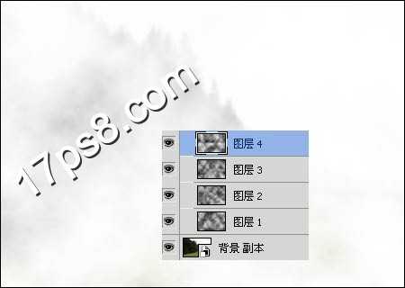 ‘photoshop利用云彩滤镜和蒙版制作出雾的效果‘