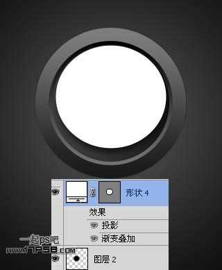 开关按钮 ps教程 图层样式