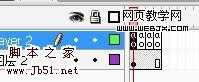 Flash实例：制作晃动光线文字特效_脚本之家