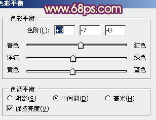 ‘Photoshop将草地人物图片调制出秋季漂亮的橙色效果‘