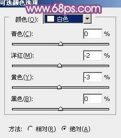 ‘Photoshop为站在野花从中的美女调制出柔美的淡紫色‘
