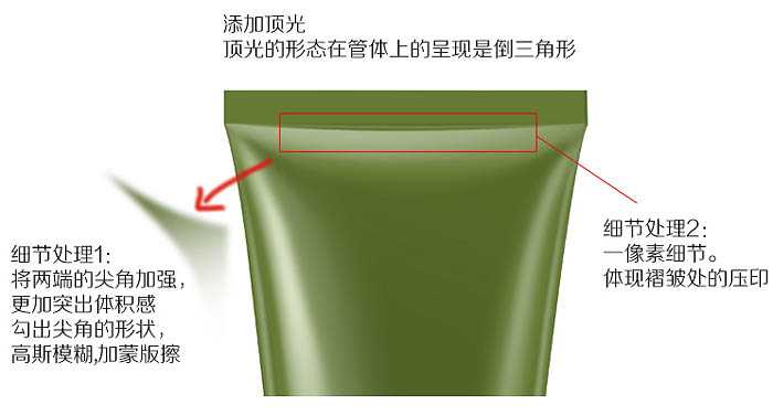 ‘Photoshop为护肤产品图片完美修复磨砂‘