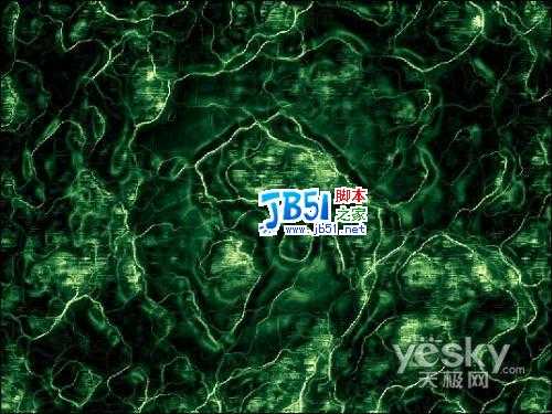 Photoshop滤镜模拟病毒侵蚀特效背景