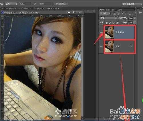 ‘photoshop去掉照片上人物的雀斑等瑕疵‘