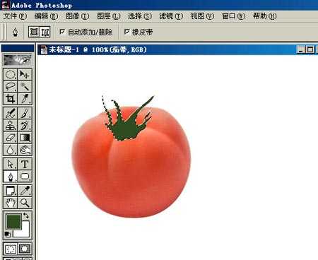 ‘PHOTOSHOP鼠绘出逼真蕃茄教程‘