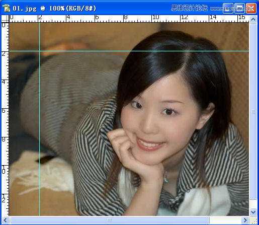 ‘Photoshop通道制作照片逼真的立体折痕效果‘