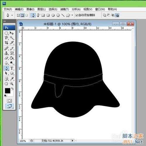 ‘如何画qq企鹅?ps路径工具绘制qq企鹅方法‘