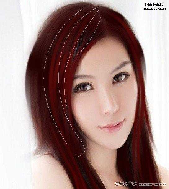 ‘Photoshop将把美女照片制作出的漂亮转手绘教程‘