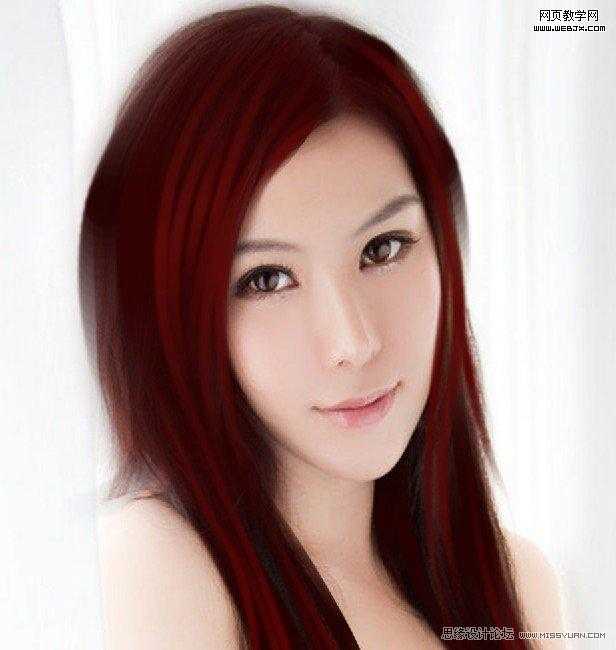‘Photoshop将把美女照片制作出的漂亮转手绘教程‘