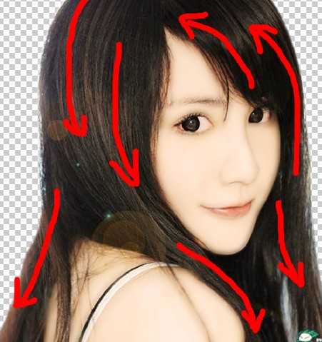 ‘如何使用PS转手绘：为美女照片制作手绘效果图文详细教程‘