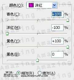 ‘PS将绿色的外景人物图片变成古典橙褐色‘