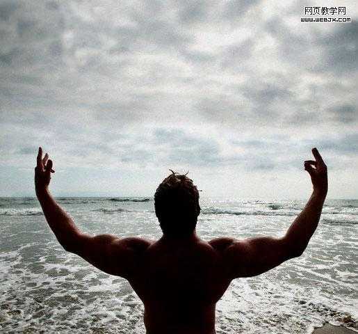 ‘photoshop利用滤镜制作闪电效特效‘
