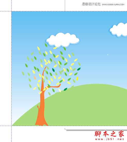 CorelDraw制作卡通桌面教程,脚本之家