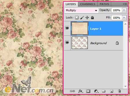 ‘Photoshop设计制作花卉拼字版文字效果‘