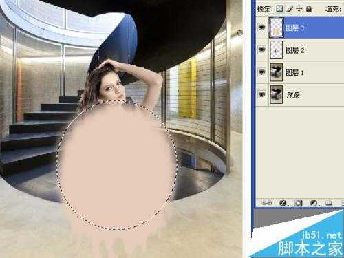 ‘用ps中的溶化滤镜制作橡皮溶化之后的效果‘