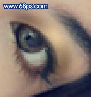 ‘用photoshop给美女加上淡淡的彩妆的方法‘