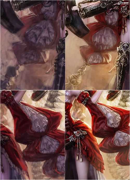 ‘Photoshop鼠绘制做蒸汽朋克女火枪手‘