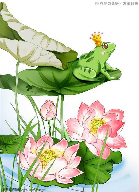 ‘PS结合数位板绘制可爱的古典Q版人物插画‘