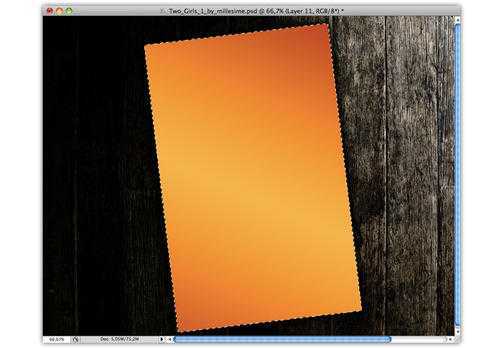 ‘用PS合成一张沾有血迹的恐怖古老照片效果‘