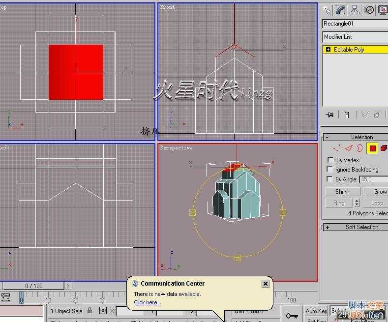 3DSMAX打造别墅模型 脚本之家 3DSMAX建模教程
