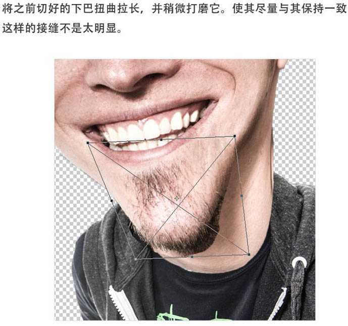 ‘PS利用变形液化工具将人像转为搞笑漫画特效‘