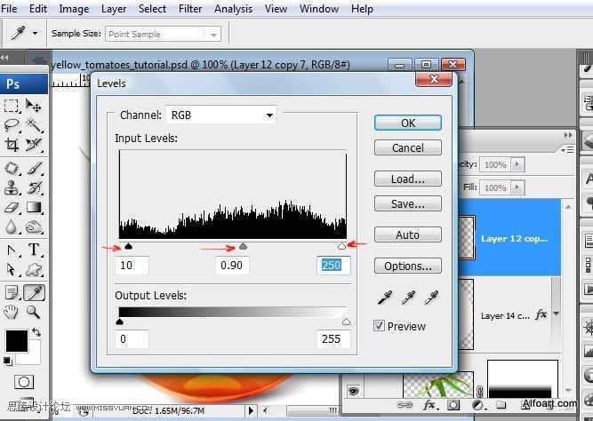 ‘PS合成装满液体的玻璃光泽西红柿‘