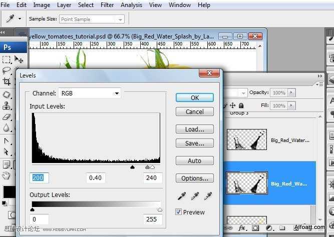 ‘PS合成装满液体的玻璃光泽西红柿‘