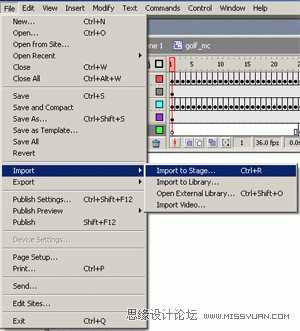Flash制作汽车线条逐渐显示动画,PS教程,思缘教程网