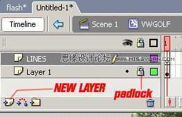 Flash制作汽车线条逐渐显示动画,PS教程,思缘教程网