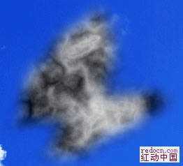 ‘photoshop利用滤镜制作漂亮的云彩蝴蝶‘