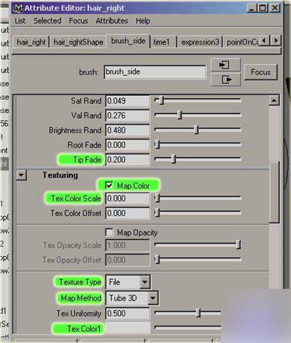 Maya PaintEffects 制作头发 脚本之家 MAYA角色动画教程