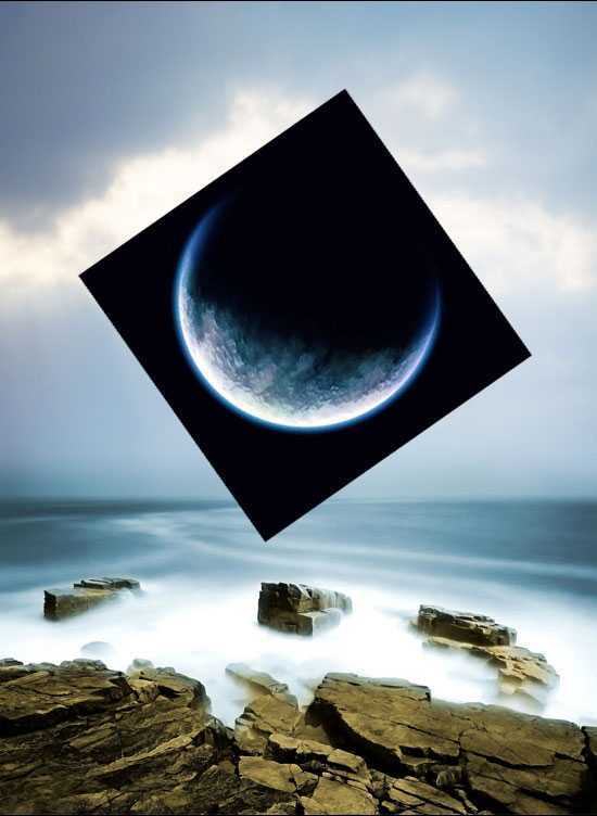 ‘用PS合成创意唯美梦幻的大海蓝天风景图‘